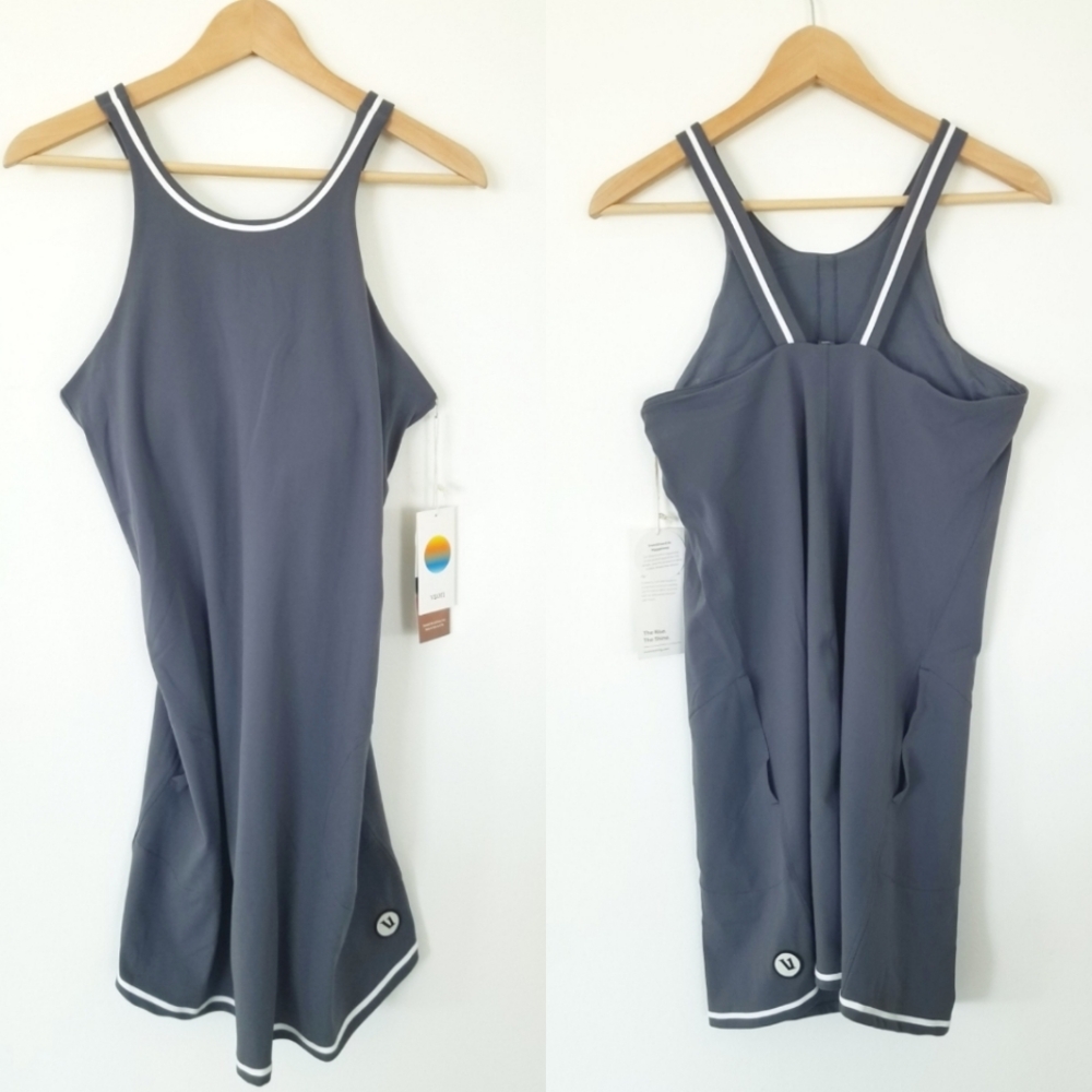 Vuori Women's Volley Dress Lightweight Athleisure Athletic Casual Shelf Bra NWT - Picture 3 of 13